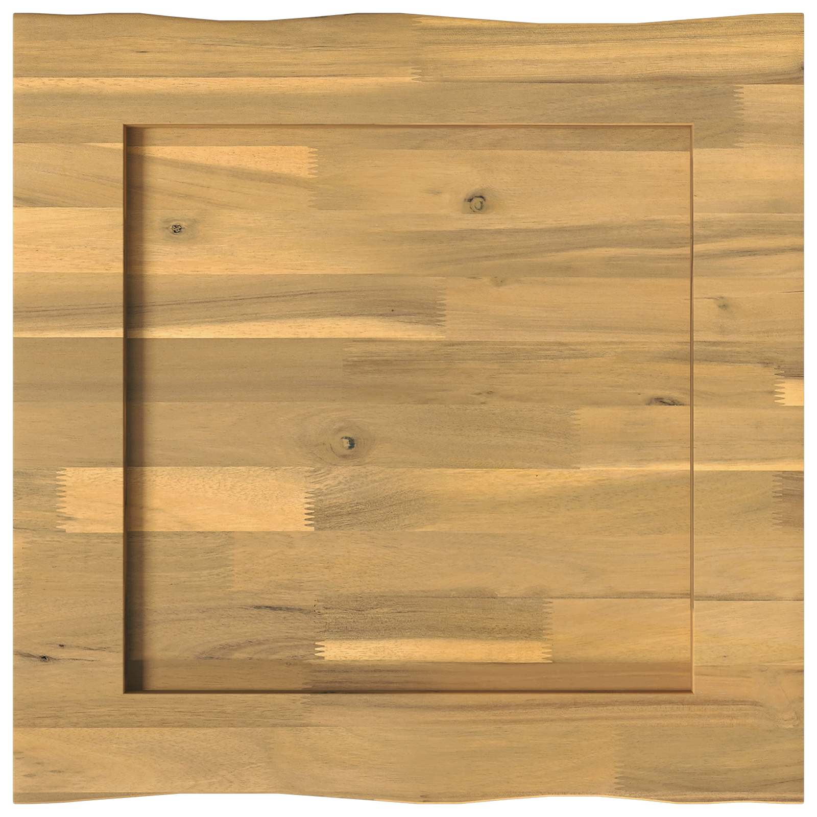 vidaXL Rechthoekig Tafelblad 90 x 50 x 3,5 cm Rechthoekig Donkerbruin