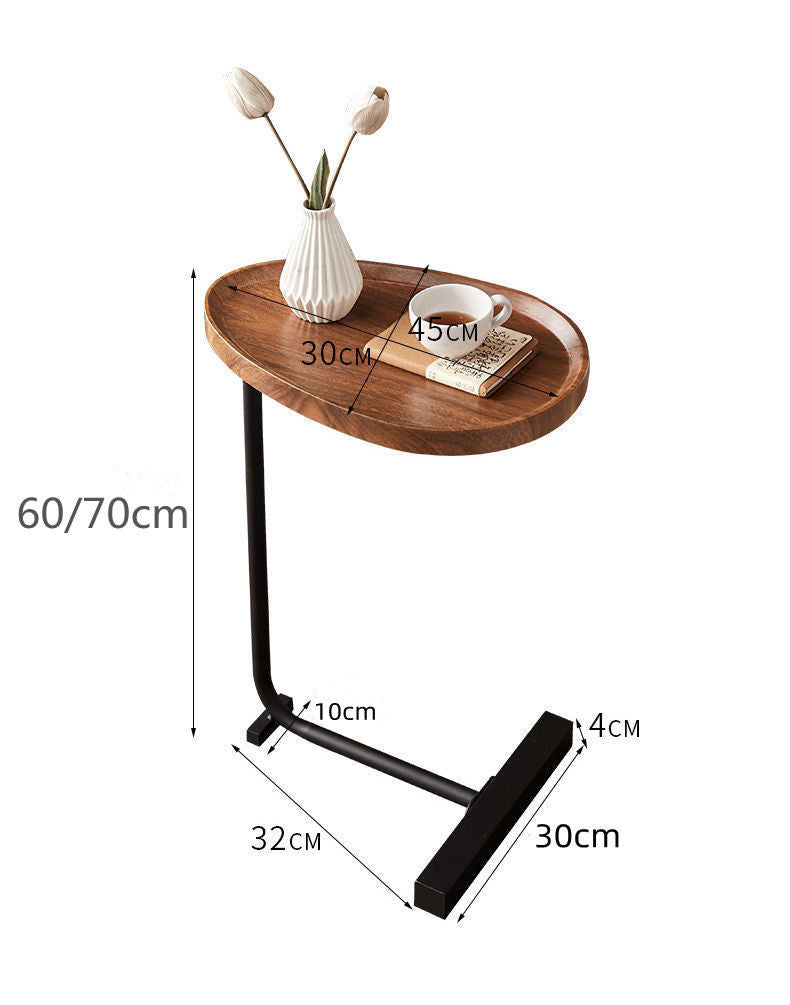 C-Vorm Bijzettafel voor Bank & Bed