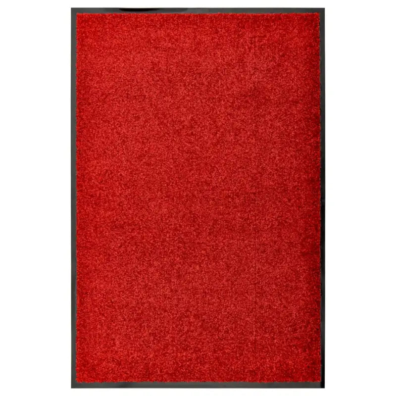 Anti-slip pvc deurmat voor binnen en buiten met absorberende werking - Rood / 60 x 90 cm / 1 - Deurmatten