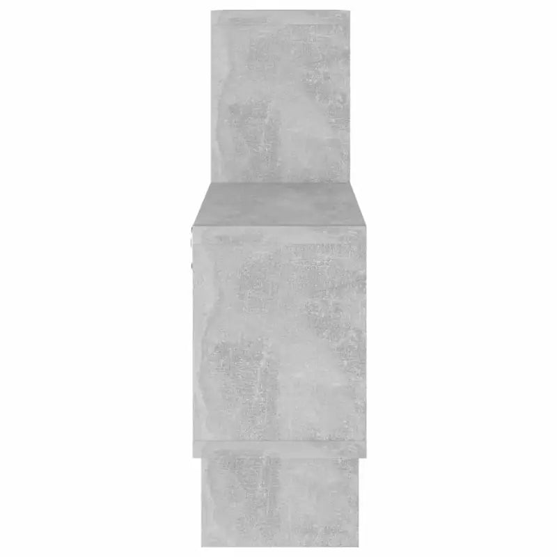 Auto vorm wandplank van bewerkt hout voor een centraal hoofdstuk - Betongrijs / 1 - Wandplanken