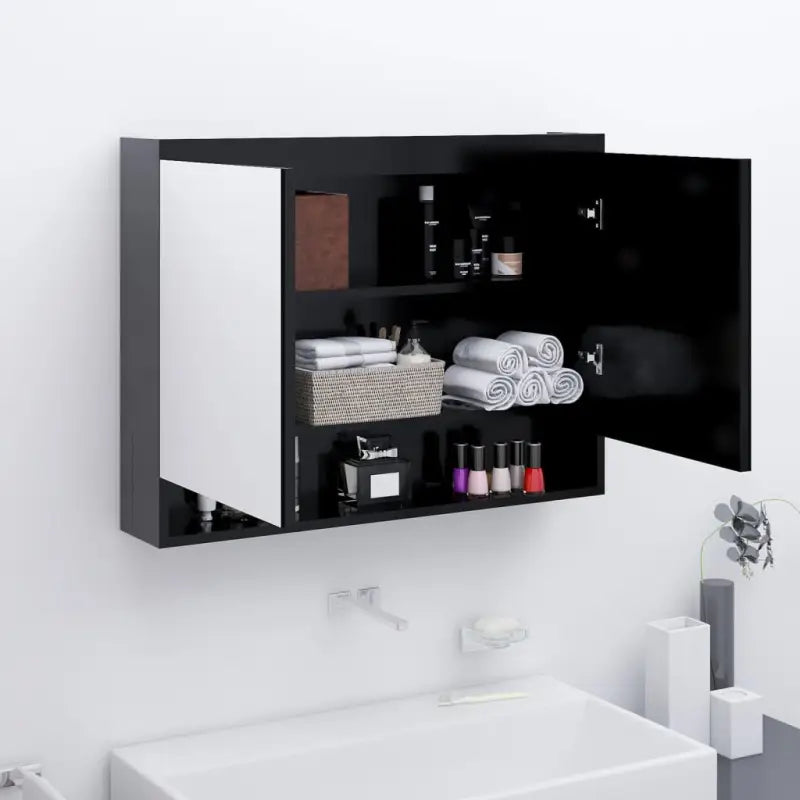 Badkamer spiegelkast met charme en duurzame materialen - Badkamerkaptafels