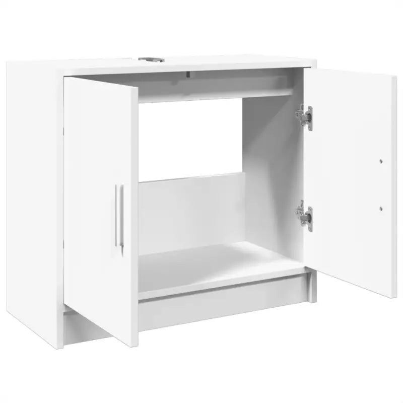 Badkamermeubelset met bewerkt hout voor opbergruimte en modern design - Badkamermeubelsets