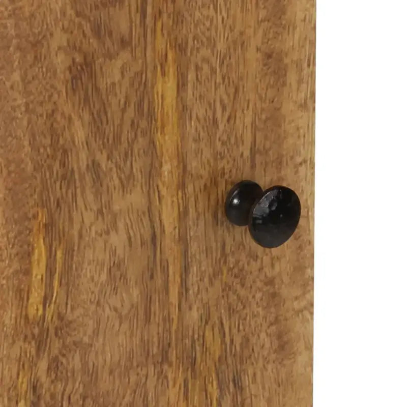 Badkamermeubelset met massief mangohout en bewerkt hout voor opbergruimte - Badkamermeubelsets