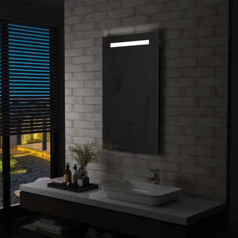 Badkamerspiegel met LED verlichting inclusief levering bevat stijlvolle sfeer - 60 x 100 cm / 1 - Spiegels