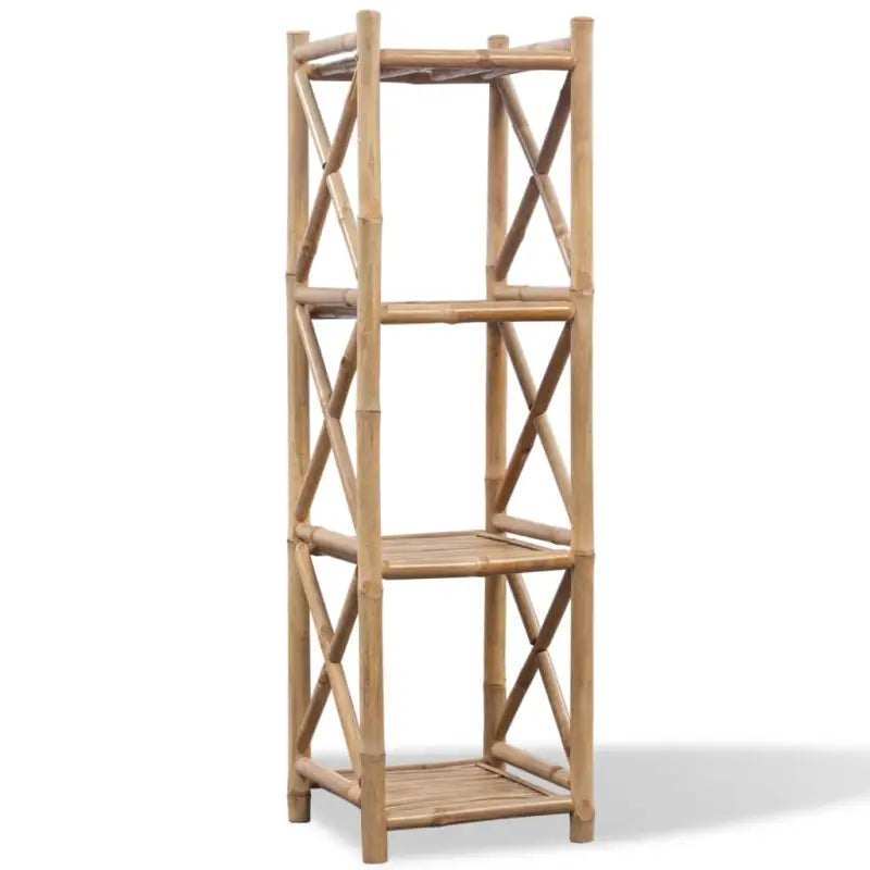 Bamboe boekenrek met vijf lagen voor verschillende ruimtes - 1 / 117 cm - Boekenkasten
