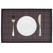 Bamboe placemats handgemaakt met levering bevat voor een natuurlijke tafelstijl - Placemats