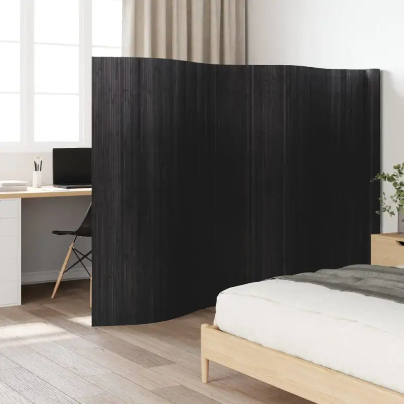 Bamboe scheidingswand voor privacy en natuurlijke stijl - Grijs / 600 x 165 cm - Kamerschermen