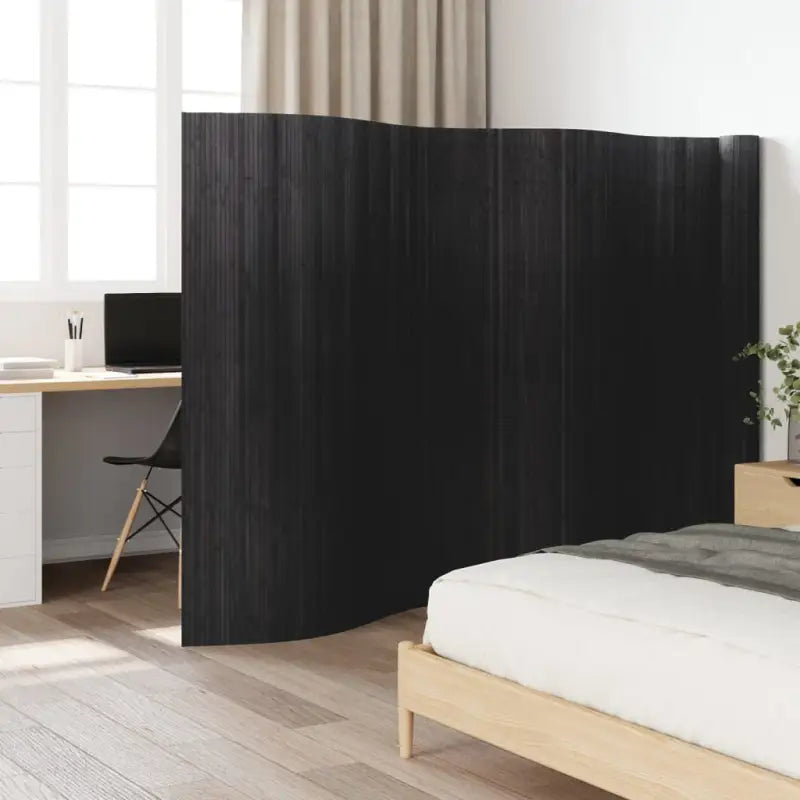 Bamboe scheidingswand voor privacy en natuurlijke stijl - Grijs / 800 x 165 cm - Kamerschermen