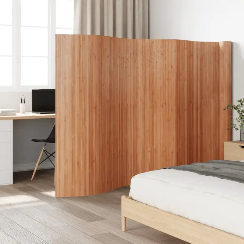 Bamboe scheidingswand voor privacy en natuurlijke stijl - Naturel / 800 x 165 cm - Kamerschermen