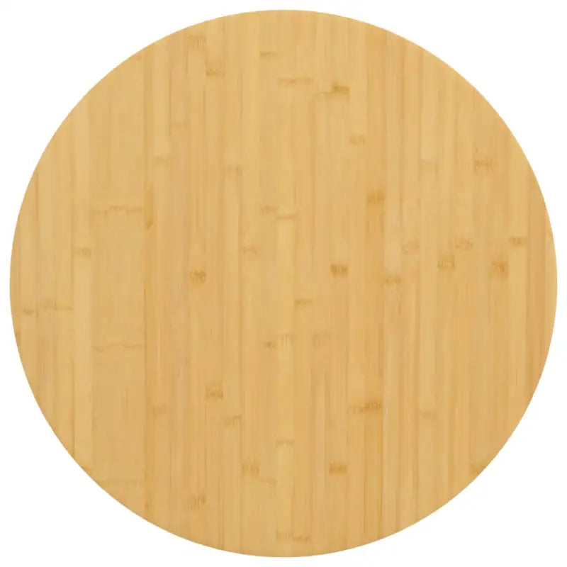 Bamboe tafelblad met gelakte afwerking voor thuis en horeca - Ø 90 x 1.5 cm / 1 - Tafelbladen