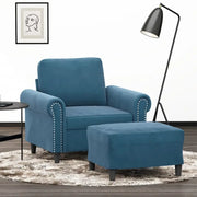 Banken fauteuil met duurzaam fluweel voor gezellig en comfortabel zitten - Banken