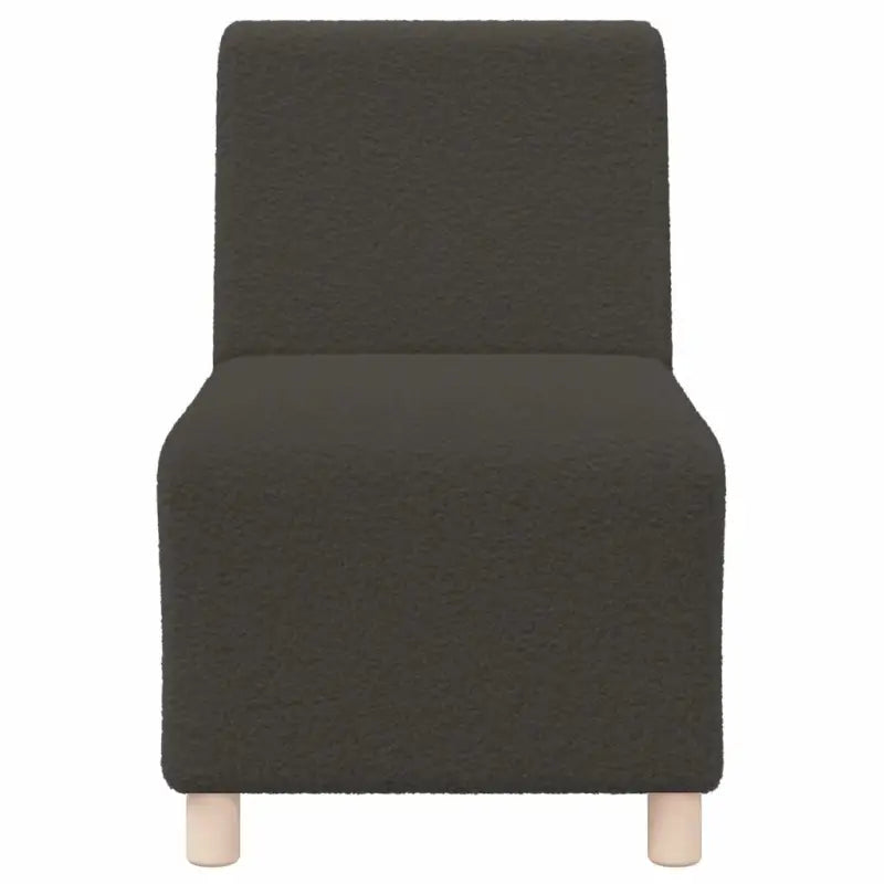 Banken fauteuil met gekrulde wolachtige stof voor ultiem comfort - Banken