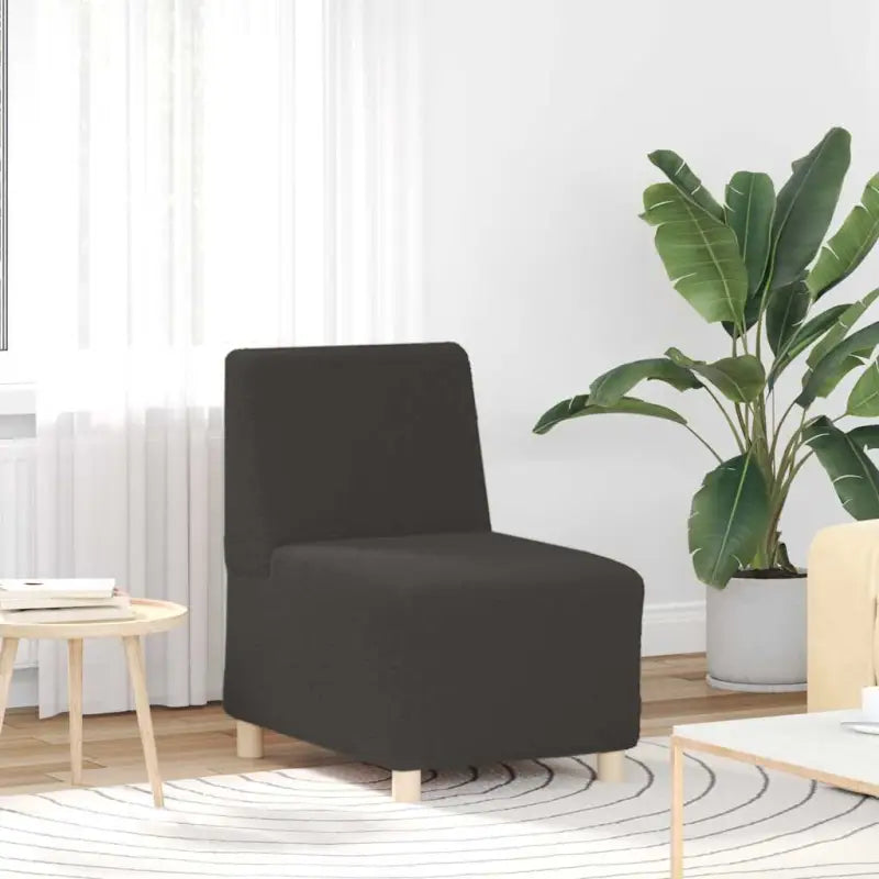 Banken fauteuil met gekrulde wolachtige stof voor ultiem comfort - Banken