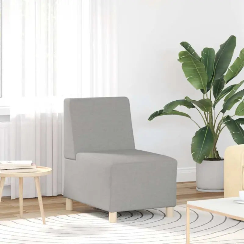 Banken fauteuil met multiplex frame voor ultiem comfort en stijl - Wolkengrijs - Banken