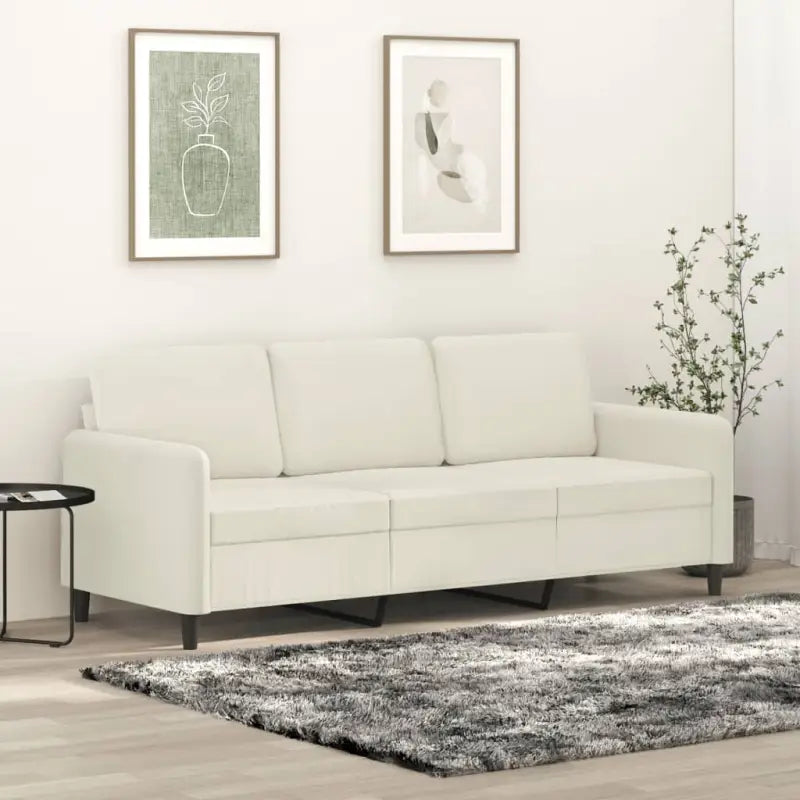 Banken fauteuil voor ontspannen en gezellige momenten - Crème / 180 cm - Banken