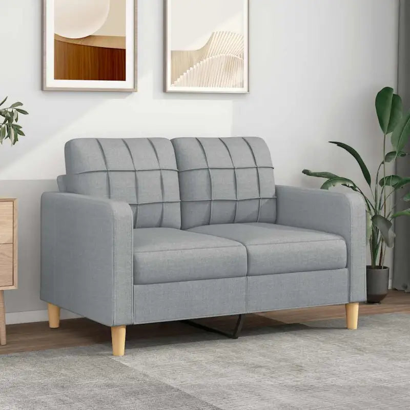 Banken fauteuil voor ontspannen en gezellige momenten - Lichtgrijs / 120 cm - Banken