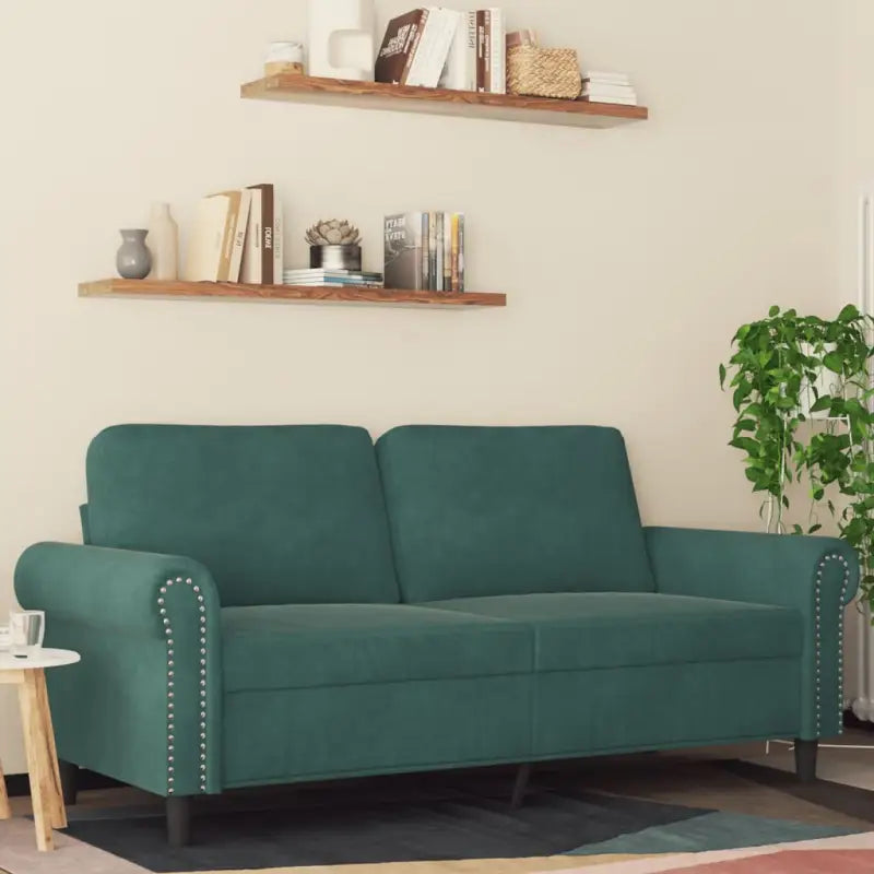 Banken geschikt voor gezelligheid en ontspanning in huis - Donkergroen / 140 cm - Banken