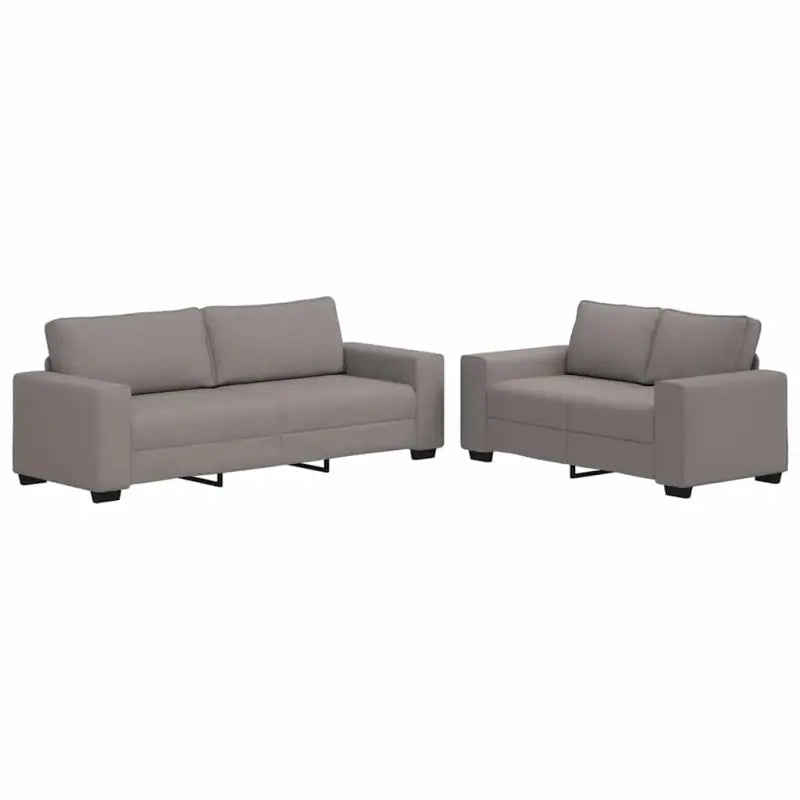 Banken loungeset met brede armleuningen en comfortabele zithoek - Banken