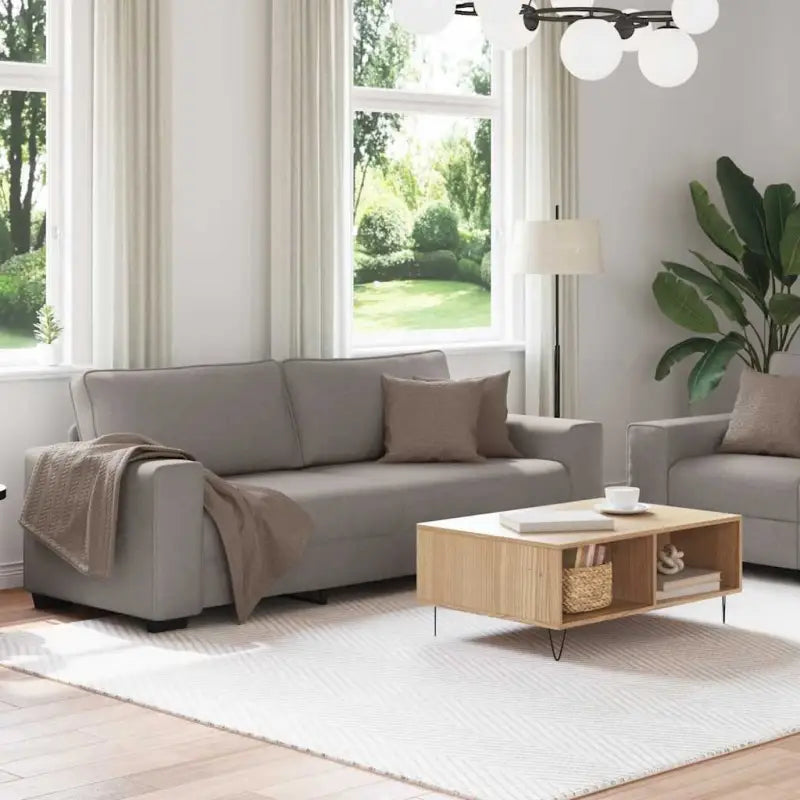 Banken loungeset met brede armleuningen en comfortabele zithoek - Banken