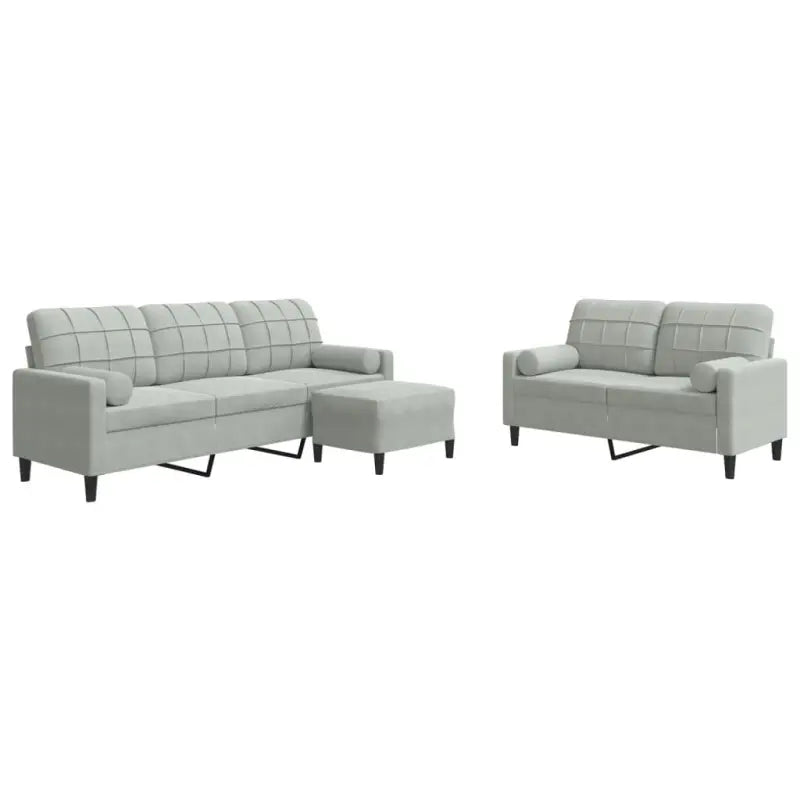 Banken loungeset met comfortabele afmetingen en stijlvolle design - Banken