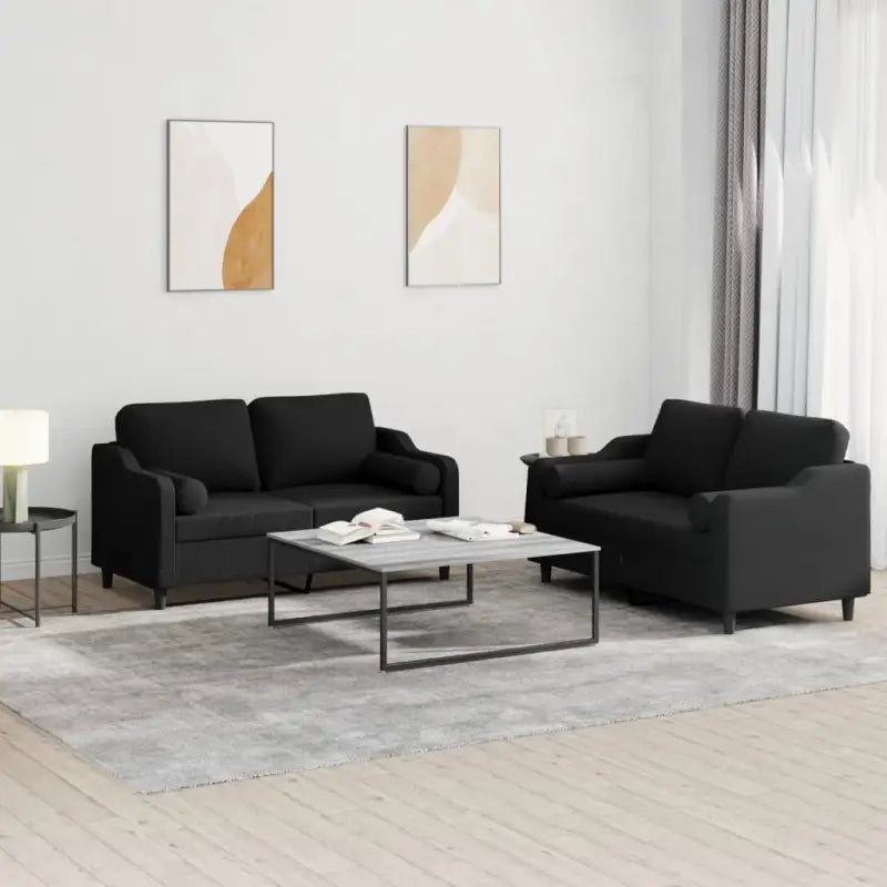 Banken Loungeset met comfortabele zitdiepte en elegante totale afmetingen - Banken