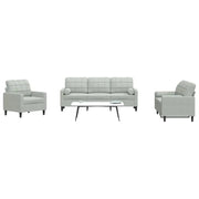 Banken loungeset met comfortabele zithoogte en elegante totale afmetingen - Banken