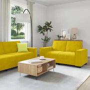 Banken loungeset met compacte totale afmetingen en comfortabele zitbreedte - Banken