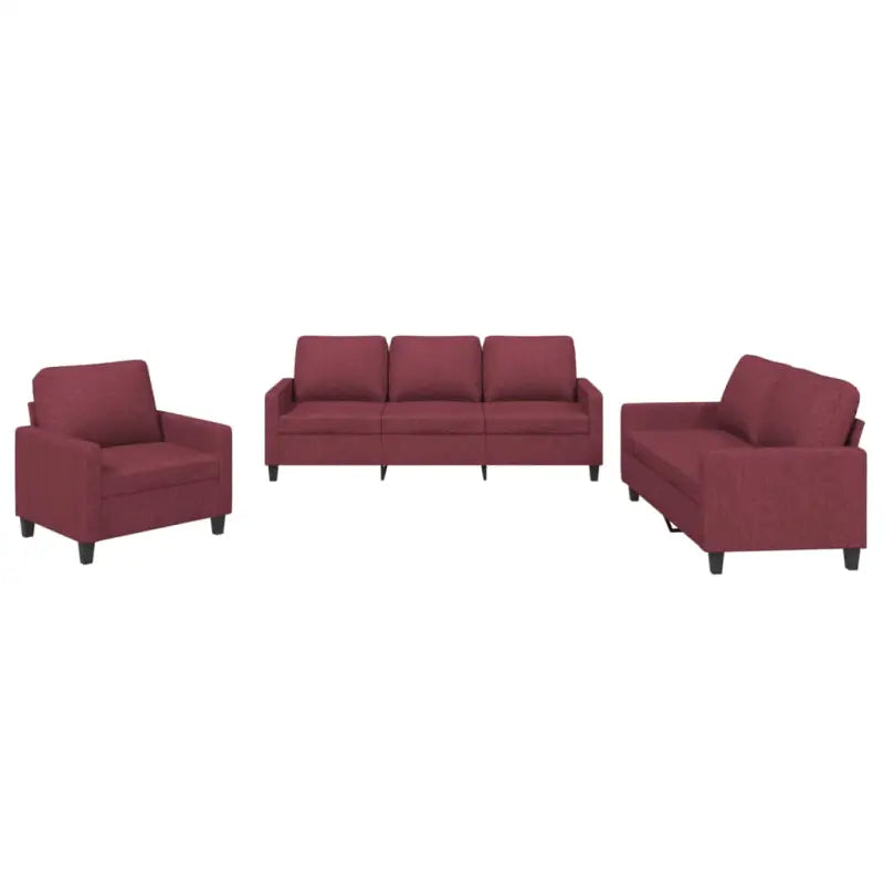 Banken loungeset met ruime totale afmetingen en comfortabele breedte zitting - Banken
