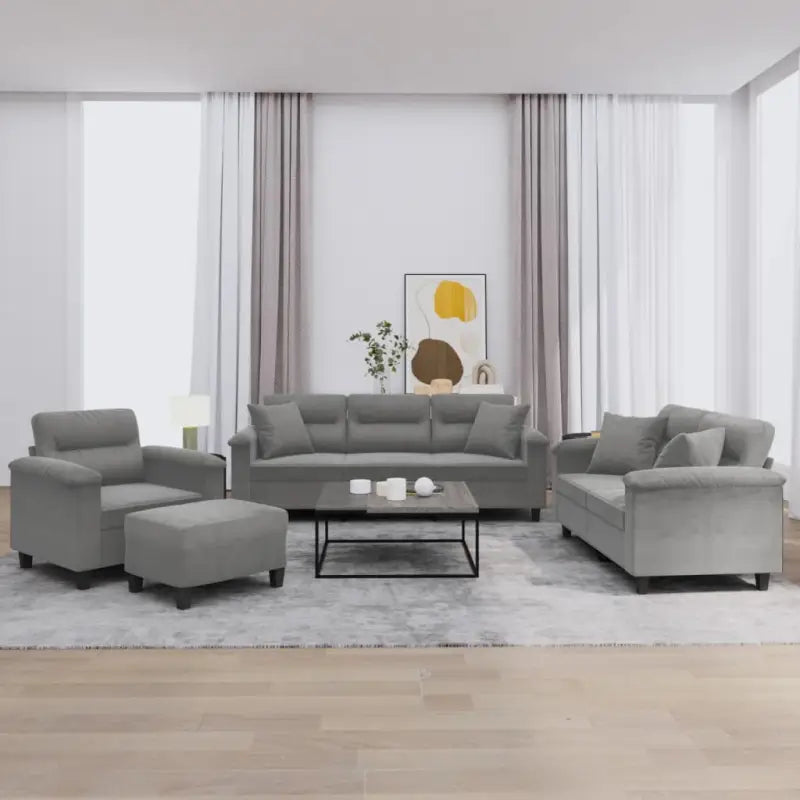 Banken loungeset met uitstekende keuze en comfortabele materiaal vulling - Banken