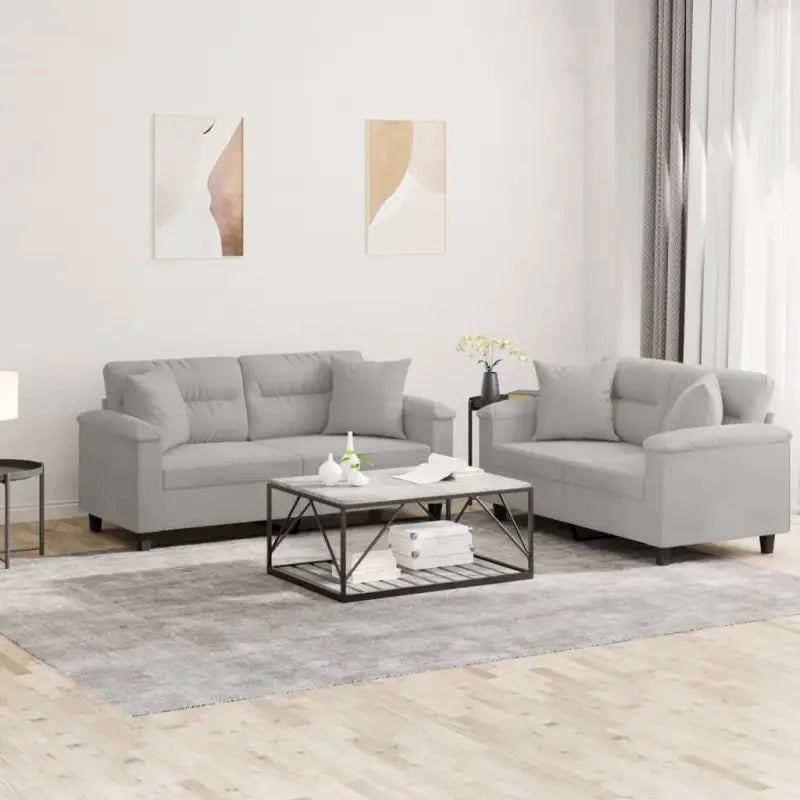 Banken loungeset met uitstekende keuze en comfortabele materiaal vulling - Banken