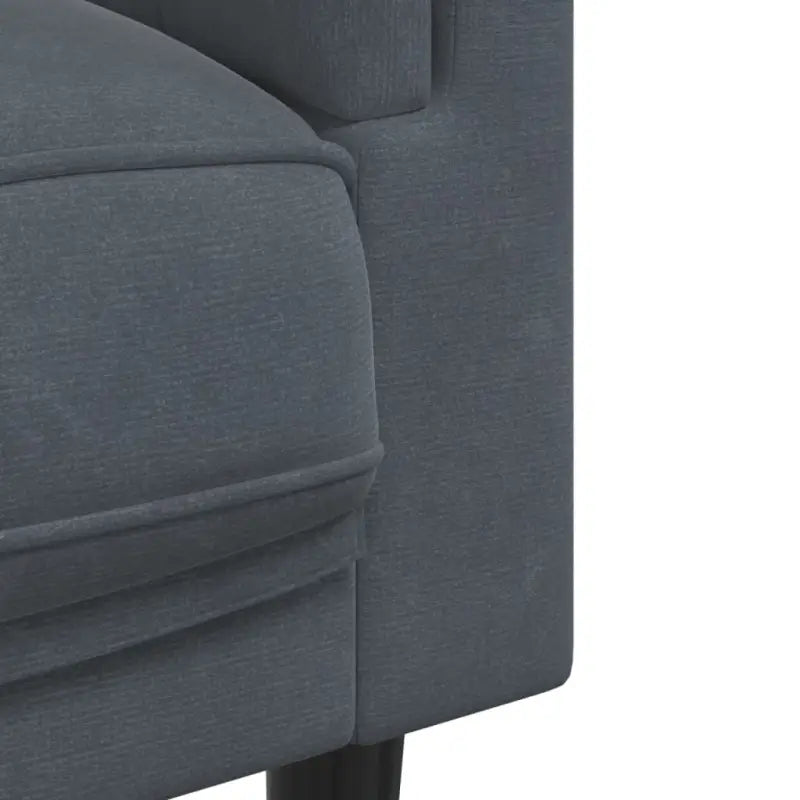 Banken loungeset met zachte fluweelstof en comfortabele totale afmetingen - Banken