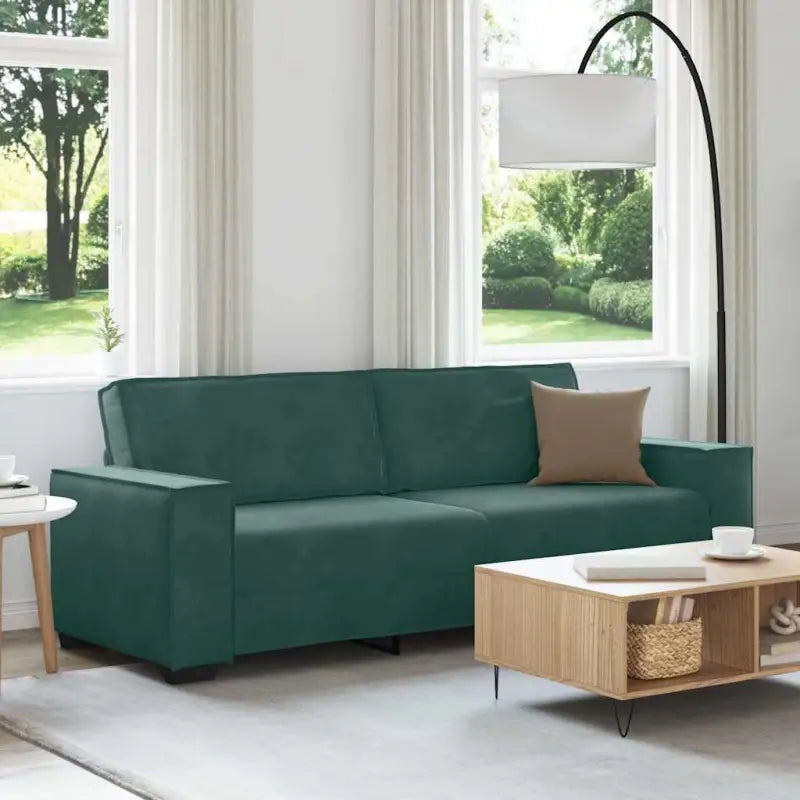 Banken met brede armleuningen voor gezelligheid en stijl in huis - Donkergroen / 180 cm - Banken