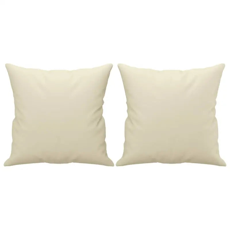 Banken met hoogwaardig kunstleer en comfortabele materiaal vulling - Crème / 140 cm - Banken