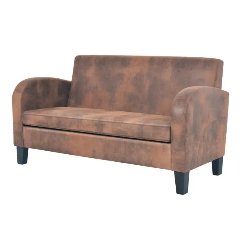 Banken met houten frame en kunstsuède voor elegant comfort - Tweezitsbank - Banken