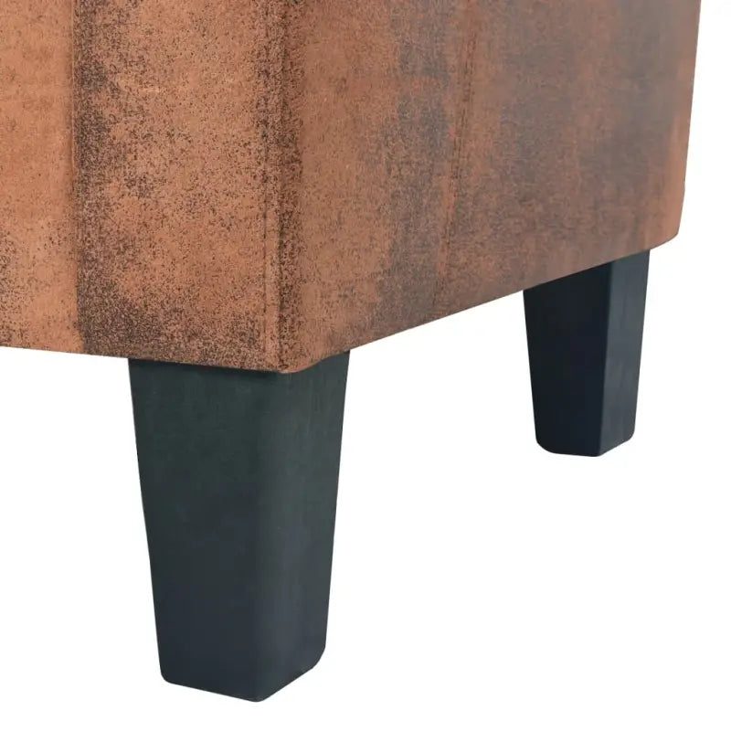 Banken met houten frame en kunstsuède voor elegant comfort - Banken