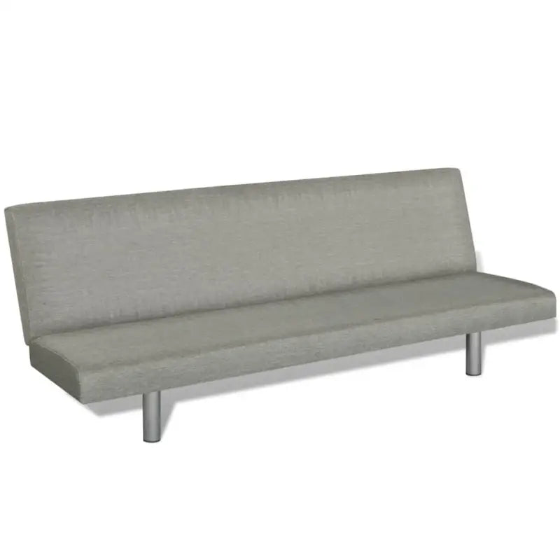 Banken met houten frame en verchroomde poten voor extra comfort - Grijs - Banken