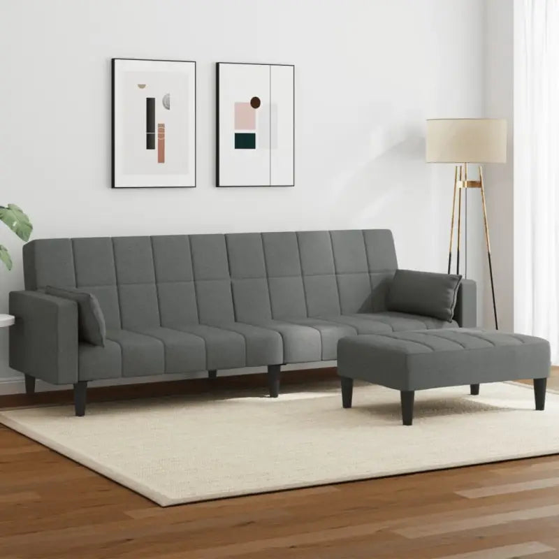 Banken met kunststof materiaal vulling voor comfort en veelzijdigheid - Donkergrijs - Banken