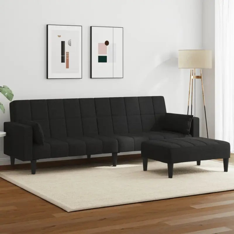 Banken met kunststof materiaal vulling voor comfort en veelzijdigheid - Zwart - Banken