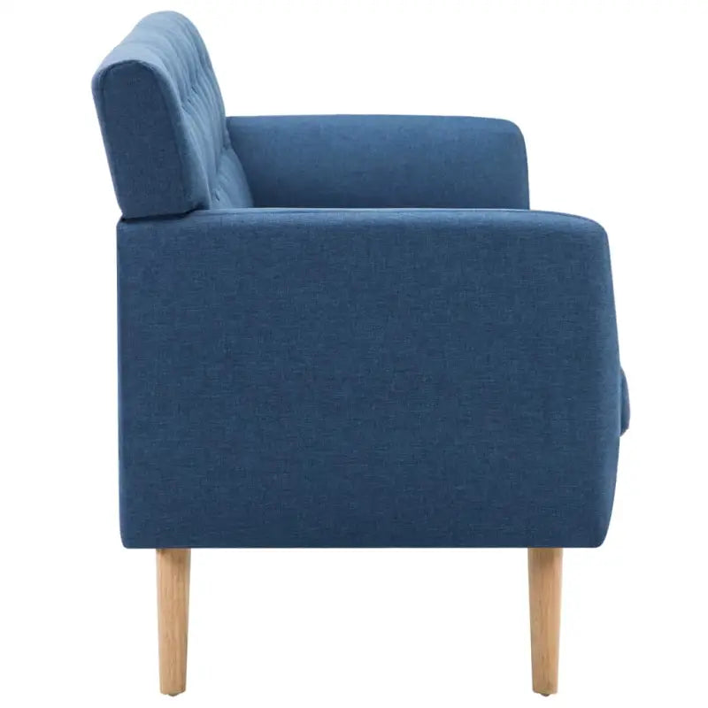 Banken met MDF frame stoffen bekleding en rubberwood poten - Banken