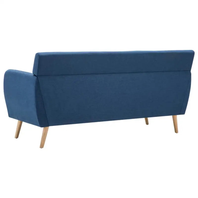 Banken met MDF frame stoffen bekleding en rubberwood poten - Banken