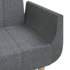 Banken slaapbank met totale afmetingen en hoogte rugleuning for comfortabel slapen - Banken