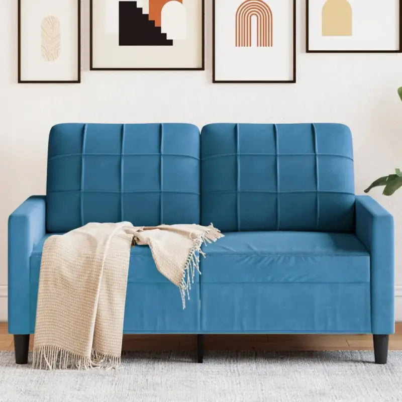 Banken voor gezellige zithoek en ontspannen sfeer - Blauw / 120 cm - Banken