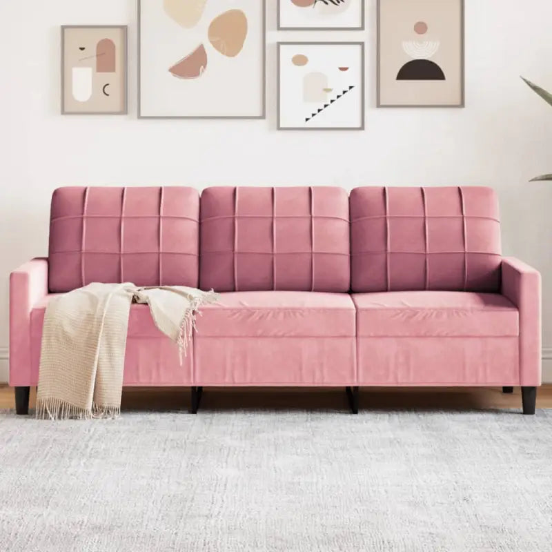 Banken voor gezellige zithoek en ontspannen sfeer - Roze / 180 cm - Banken
