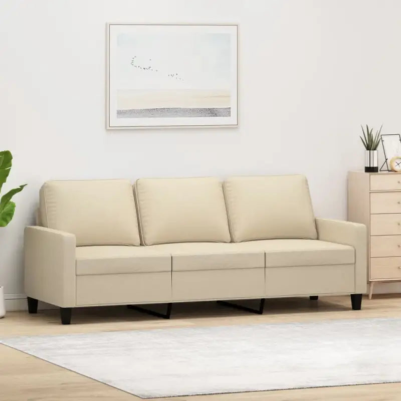 Banken voor gezelligheid en duurzame uitstraling - Crème / 180 cm - Banken