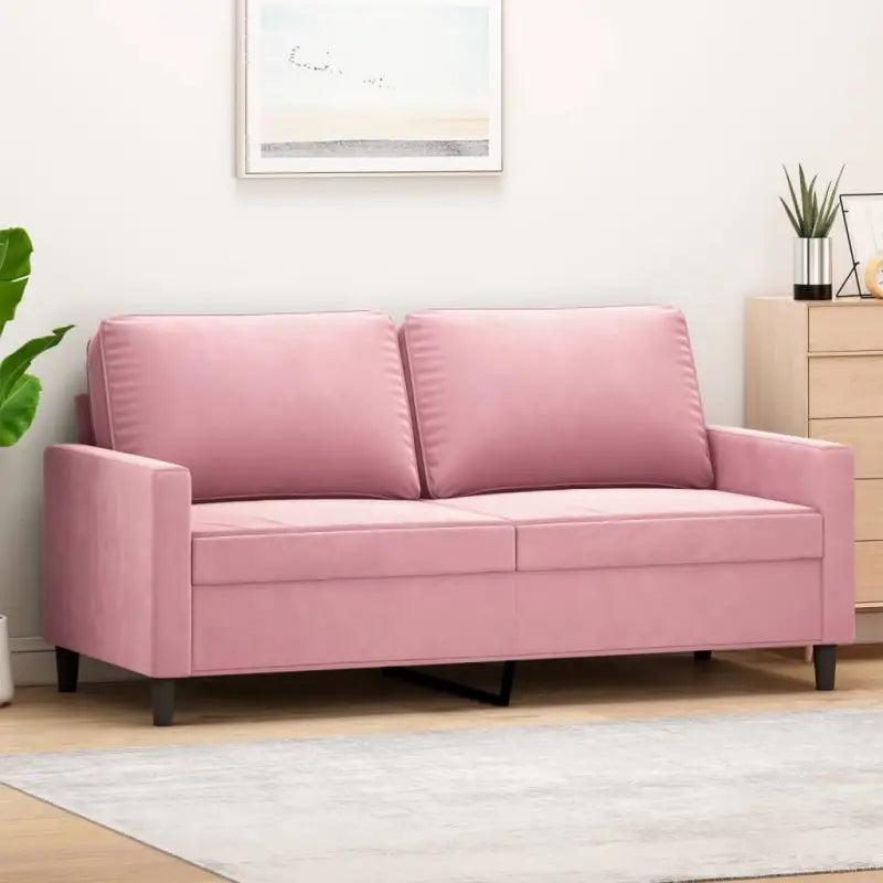 Banken voor gezelligheid en ontspanning in huis - Roze / 140 cm - Banken