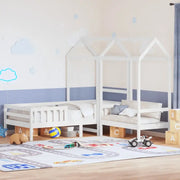 Bed met bankje in massief grenenhout voor een moderne slaapkamer - Bedden & bedframes