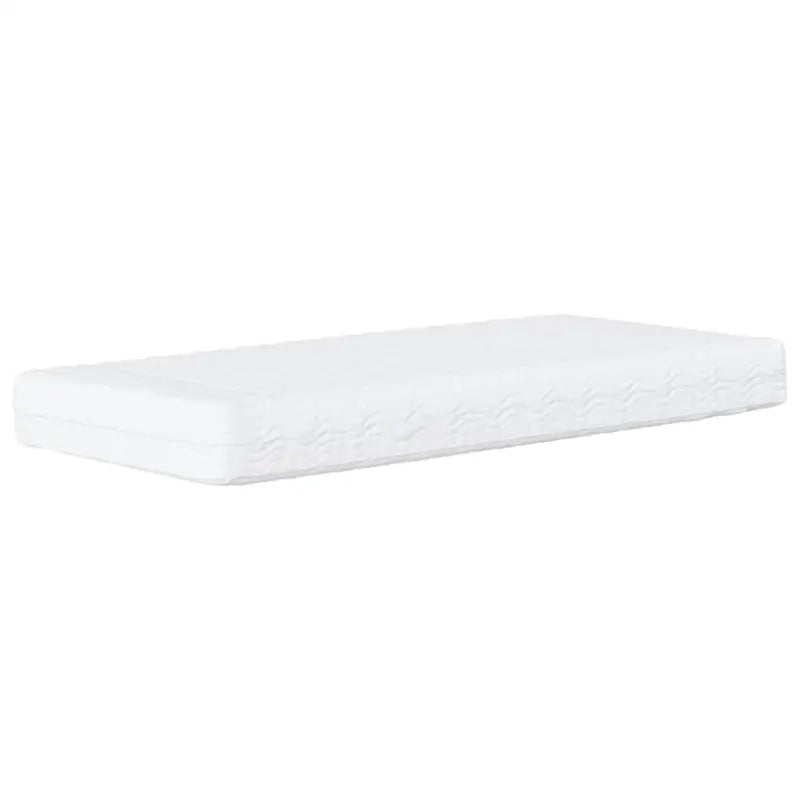 Bed met multiplex lattenbodem en 22d PU-schuim in blauw materiaal - Bedden & bedframes
