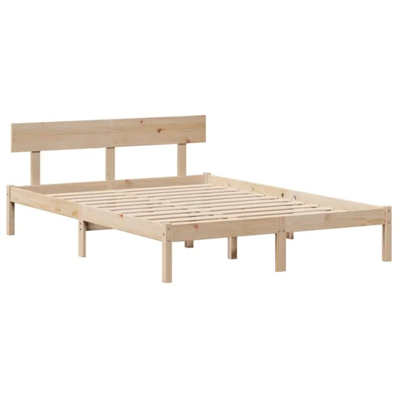 Bedden en bedframes met massief grenenhout en optimale totale afmetingen - Bedden & bedframes