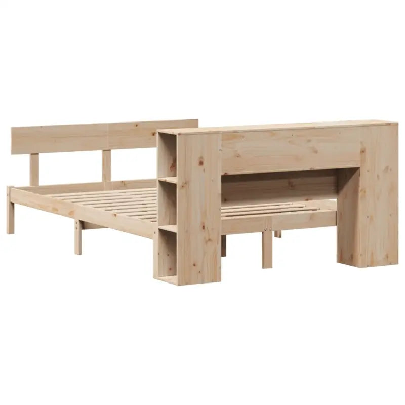 Bedden en bedframes met massief grenenhout en optimale totale afmetingen - Bedden & bedframes