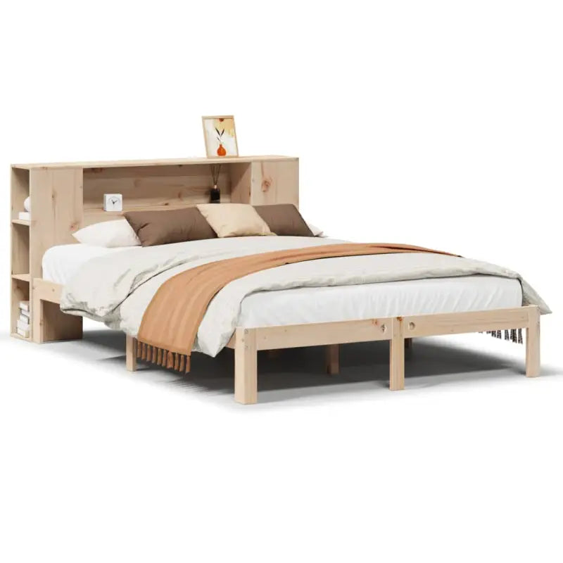 Bedden met massief grenenhout en optimale totale afmetingen - Bedden & bedframes